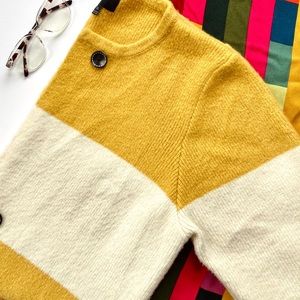 Anthropologie Open Front Wool Blend Sweater